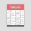 Grade 1 Music Theory Worksheets Pack