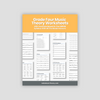 Grade 4 Music Theory Worksheets Pack