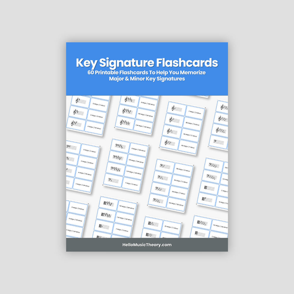 Key Signature PDF Flashcards
