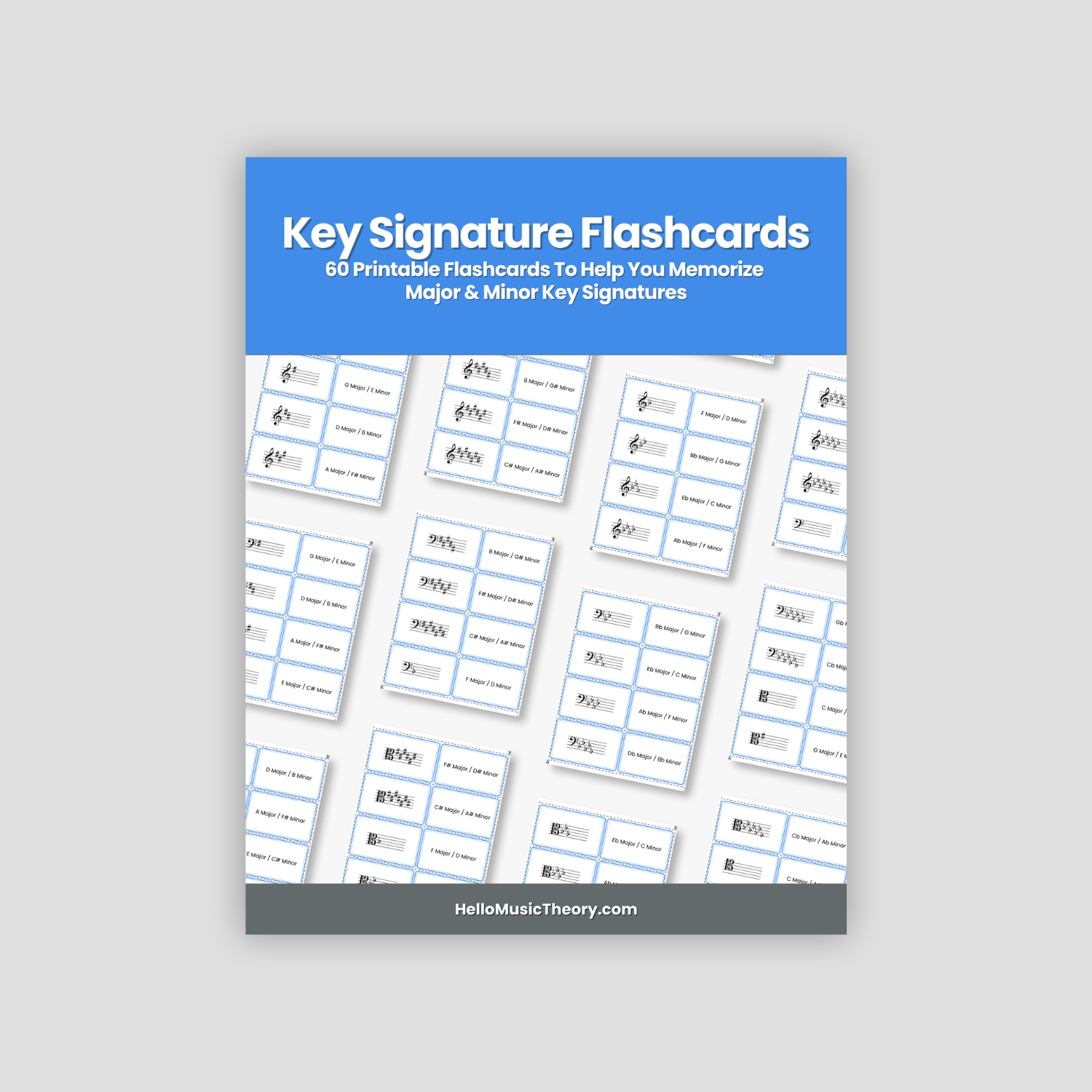 Key Signature PDF Flashcards