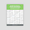 Grade 5 Music Theory Worksheets Pack