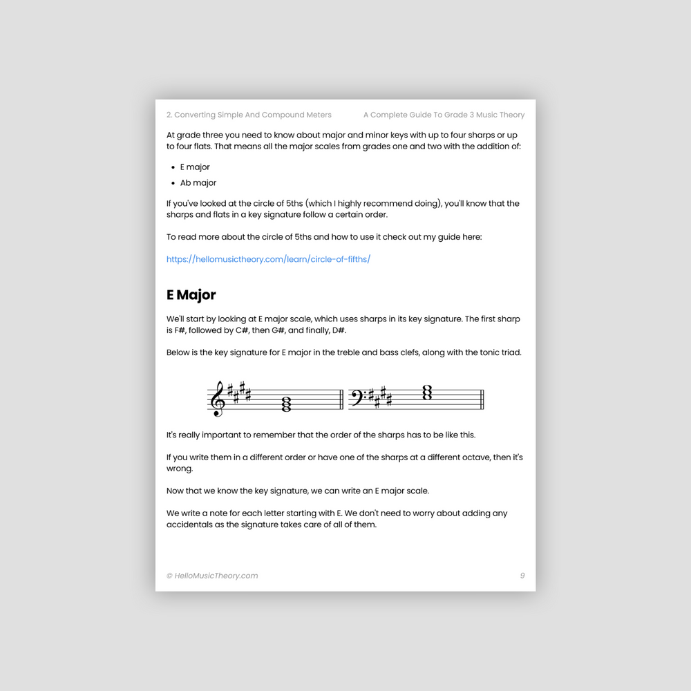 A Complete Guide To Grade 3 Music Theory