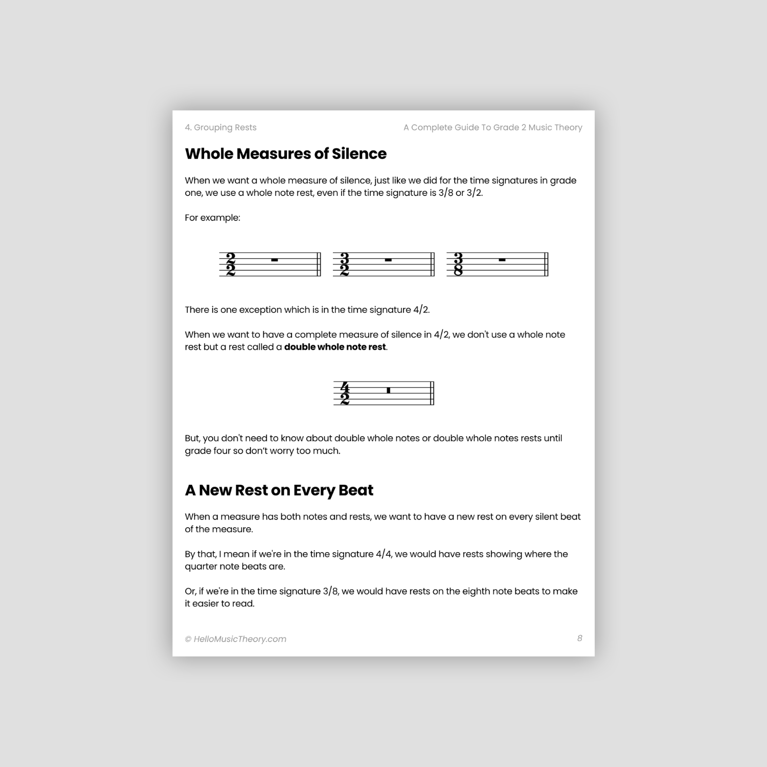 A Complete Guide To Grade 2 Music Theory