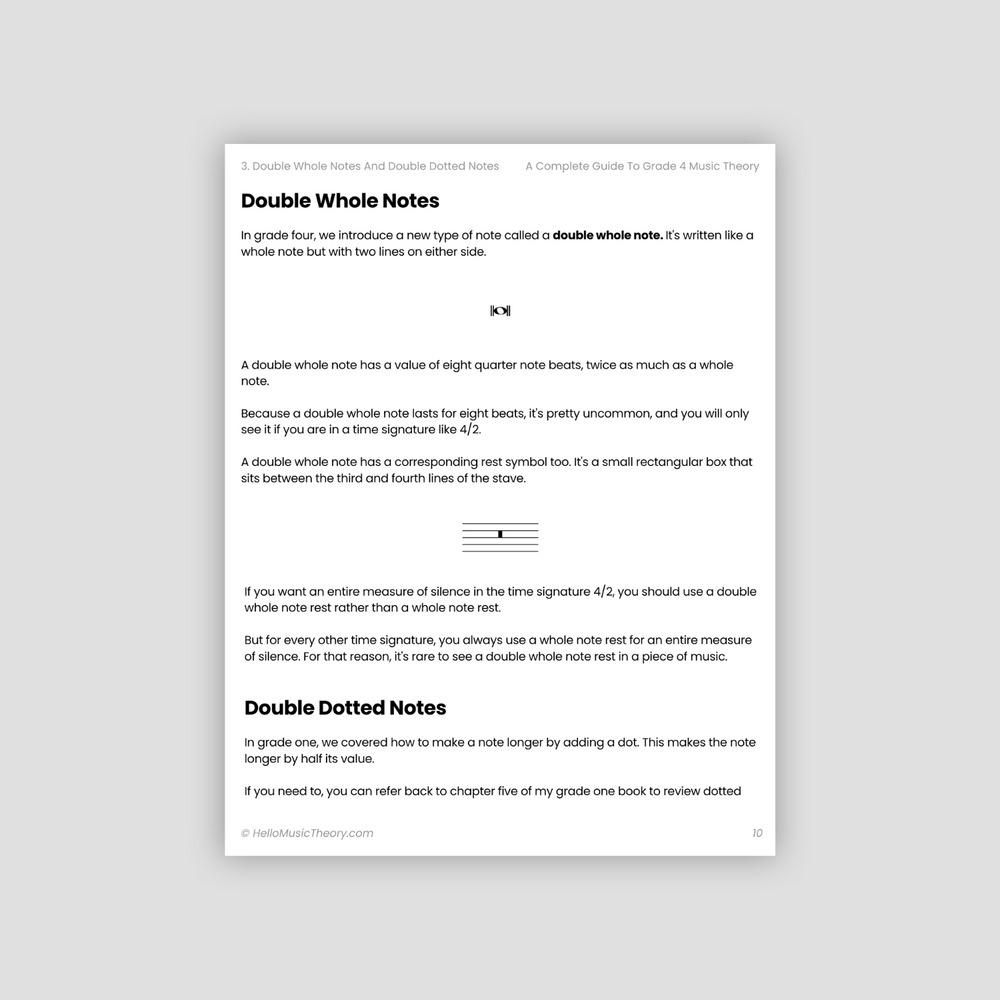 A Complete Guide To Grade 4 Music Theory